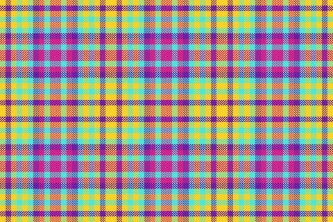 Creativity seamless vector pattern, perfection texture textile plaid. Premi.. Illustrazione stock