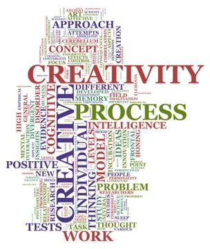 Creativity tags Stock Illustration