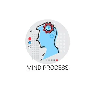 Creativity Think New Idea Inspiration Creative Process Business Icon Illustrazione stock