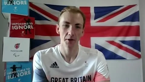 Creativity in training key to Paralympic success, says Piers Gilliver Video stock 159698515