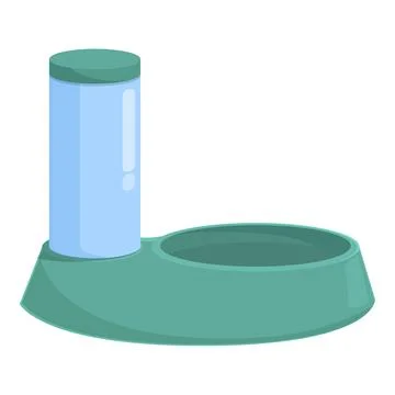 Creature drinker icon cartoon vector. Bird care frame Stock Illustration