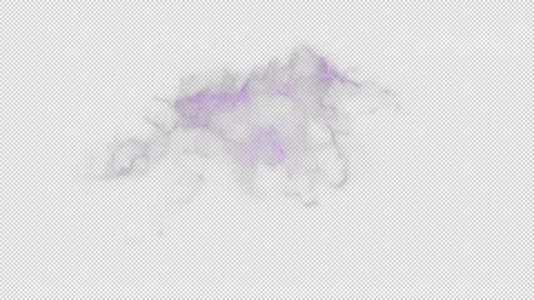 Creature Particle Flocking Storm Electro 08 4K Animation with Alpha Stock Footage 208888207