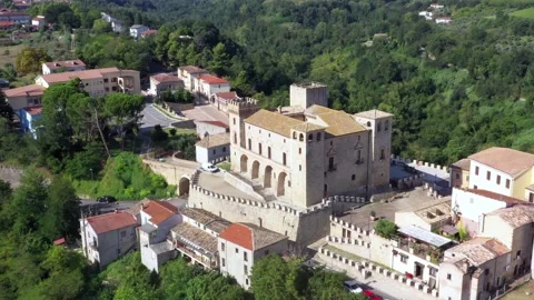 Crecchio castle 2 Stock-Footage 138767832