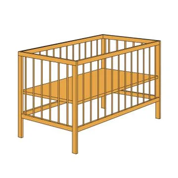 Creche vector sign Stock Illustration