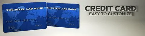 Credit Card 3D Model