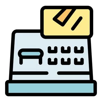 Credit card being inserted into pos terminal for payment processing イラスト素材