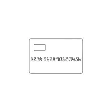 Credit card. flat vector icon Stock Illustration