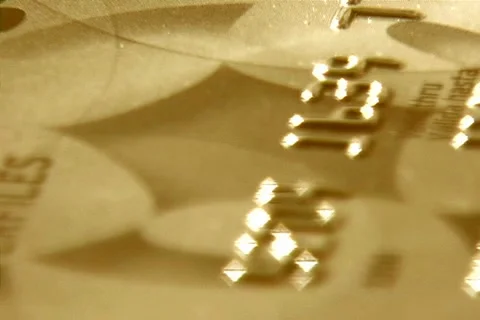 Credit card Video stock 1217871