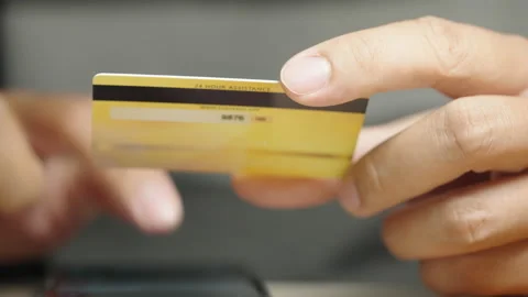 Credit card Stock-Footage 164425265