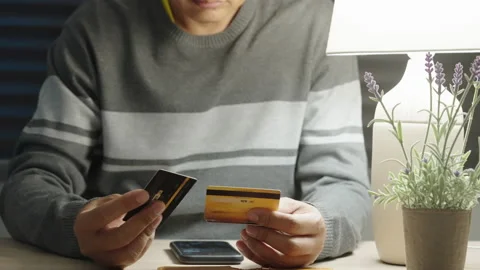 Credit card Stock-Footage 164427836