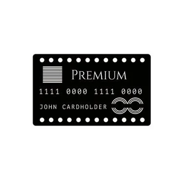 Credit card icon Stock Illustration
