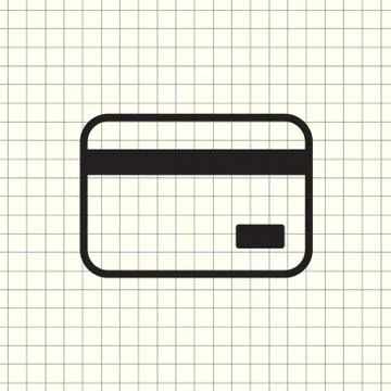 Credit Card Icon Stock Illustration