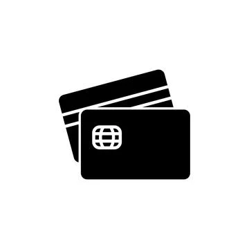 Credit card icon vector. payment icon. debit payment icon Stock Illustration