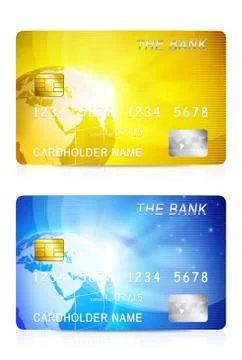 Credit card Stock Illustration
