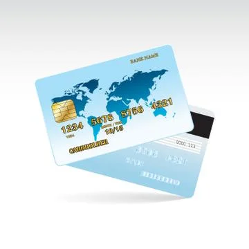 Credit card Stock Illustration