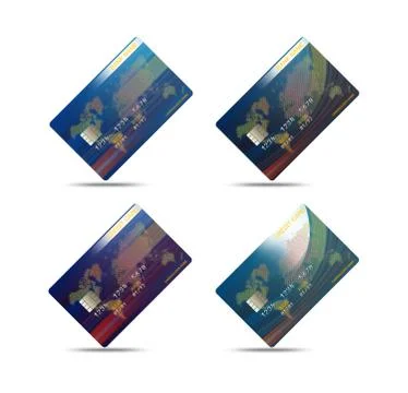 Credit Card Stock Illustration