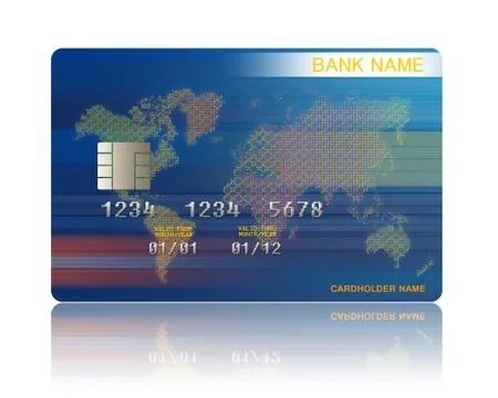 Credit Card Stock Illustration