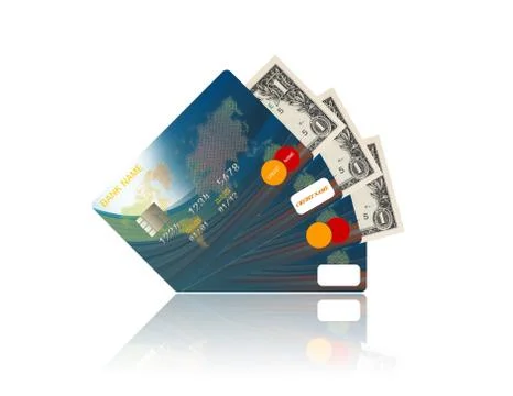 Credit Card Stock Illustration