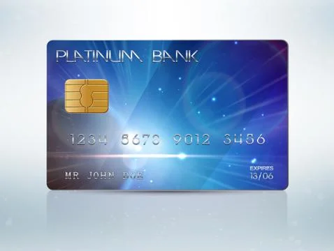 Credit card Stock Illustration