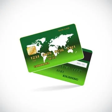 Credit card Stock Illustration