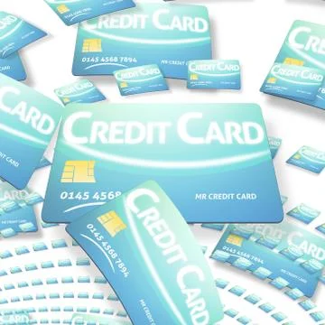 Credit card Stock Illustration