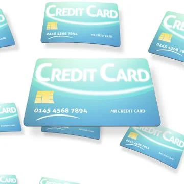 Credit card Stock Illustration