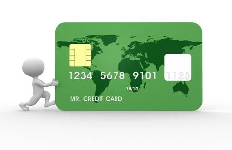 Credit card Stock Illustration
