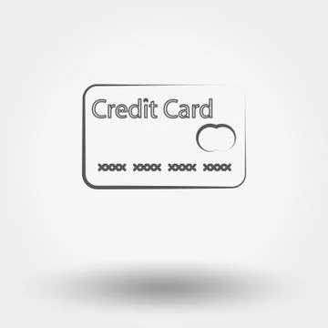 Credit card Stock Illustration