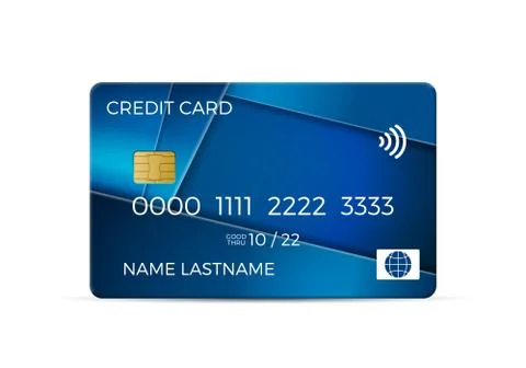 Credit card Stock Illustration