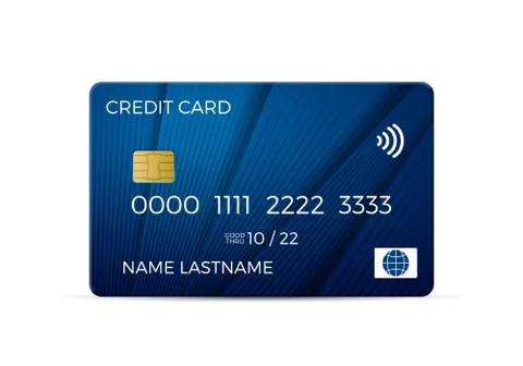 Credit card Stock Illustration