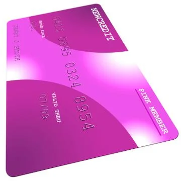 Credit Card Stock Illustration