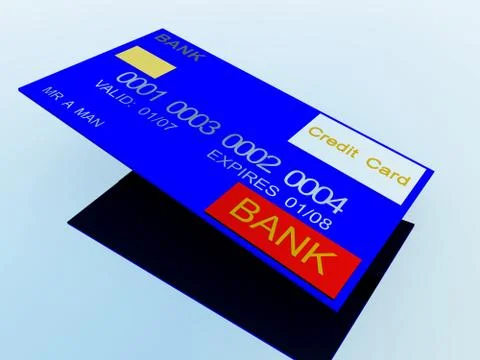 Credit Card Illustrazione stock