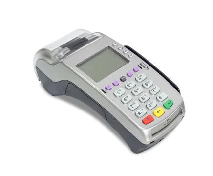 Credit card machine Stock Photos