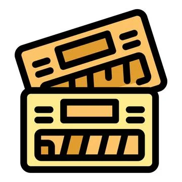 Credit card machine processing payment with contactless technology Stock Illustration