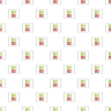 Credit card pattern creating a financial background Illustrazione stock