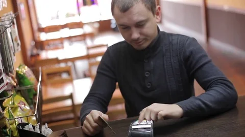 Credit card payment Video stock 72377935