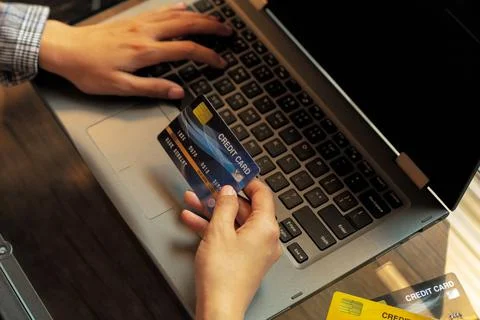 Credit card payment Stock Photos