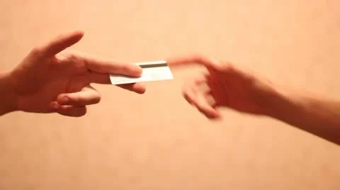 Credit card purchases Stock Footage