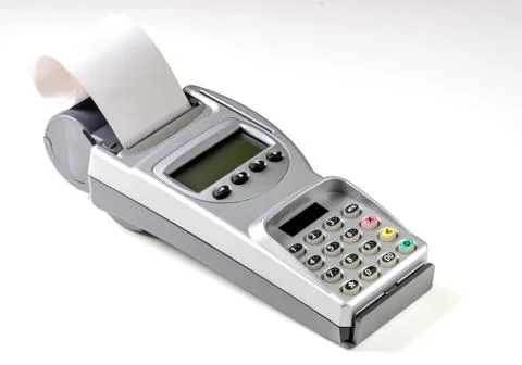 Credit card reader Stock Photos