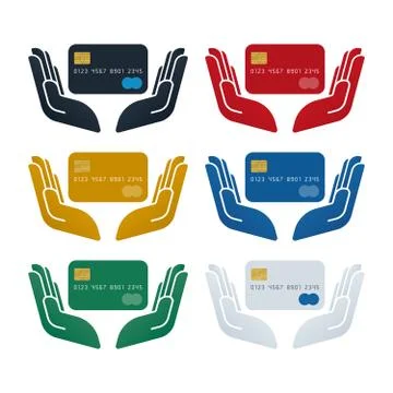 Credit card security concept Stock Illustration