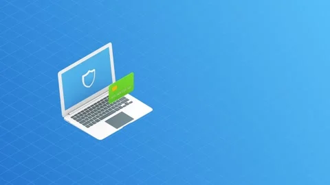 Credit Card Security Stock Footage 252987530