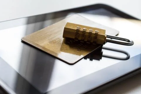Credit card security Stock Photos
