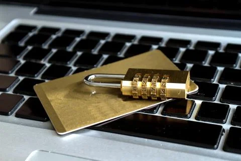 Credit card security Foto stock