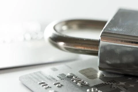 Credit card security Stock Photos