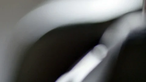 Credit card swipe through POS terminal Stock Footage 74448684