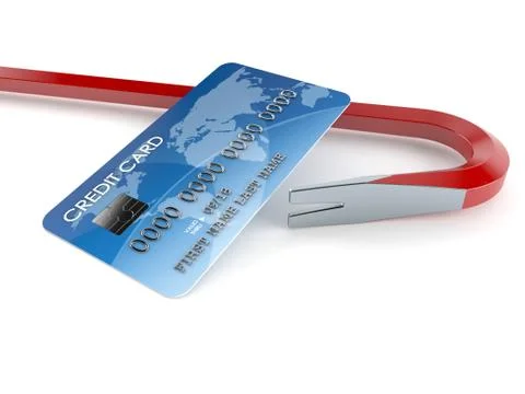Credit card thieft concept Stock Illustration