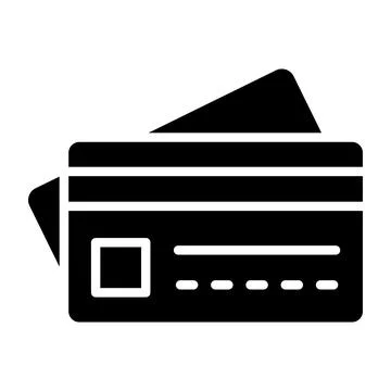 Credit card Vector Icon Design Illustration Stock Illustration