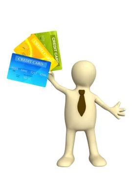 Credit cards Stock Illustration