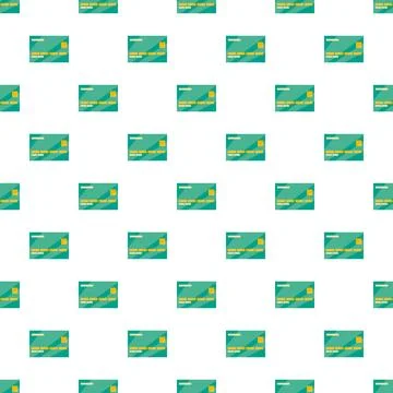 Credit cards pattern for banking and finance Stock Illustration