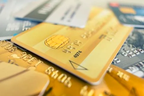 Credit cards Stock Photos